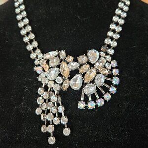 Rhinestone Statement Necklace